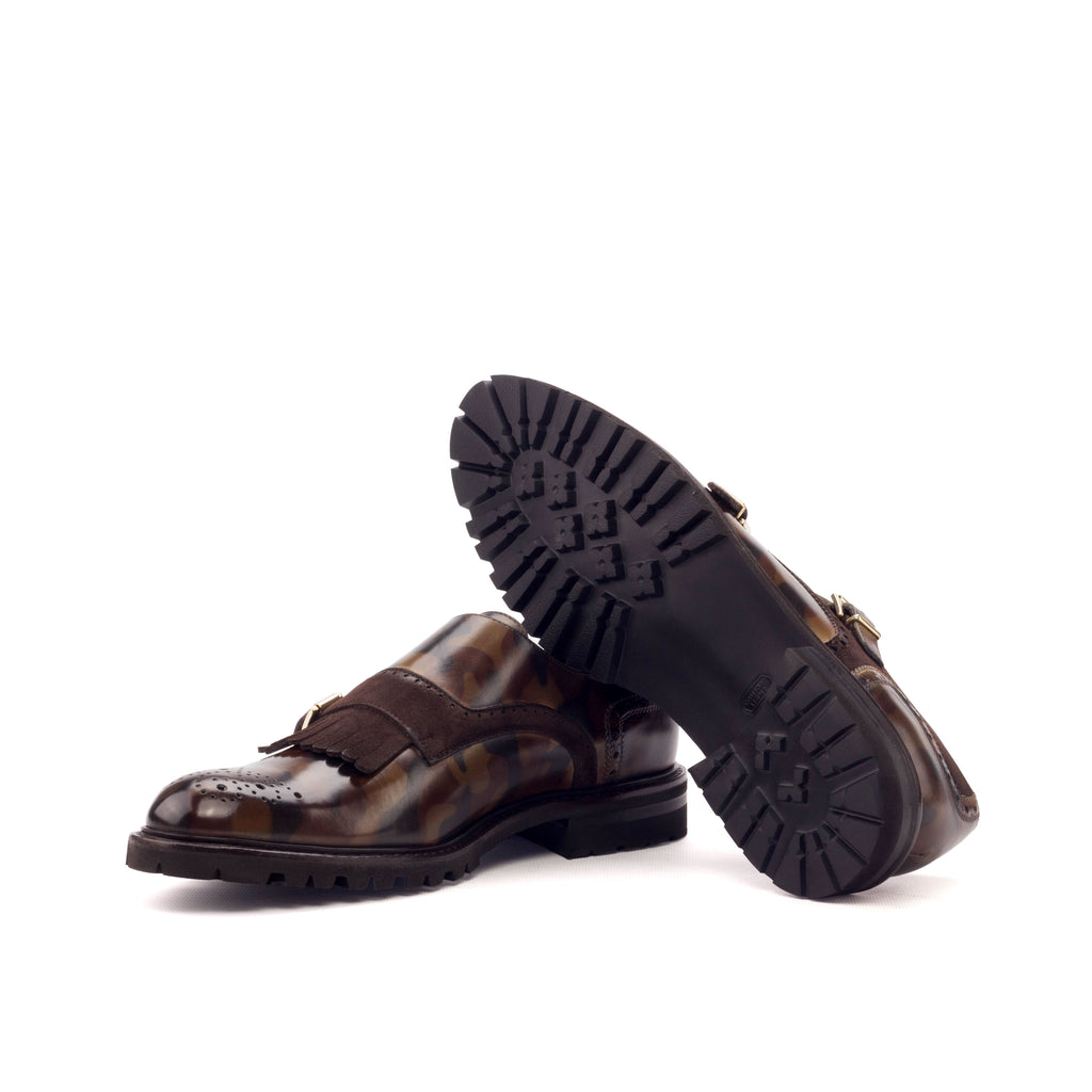The Kiltie Ladies Monk Strap (Camo Patina)