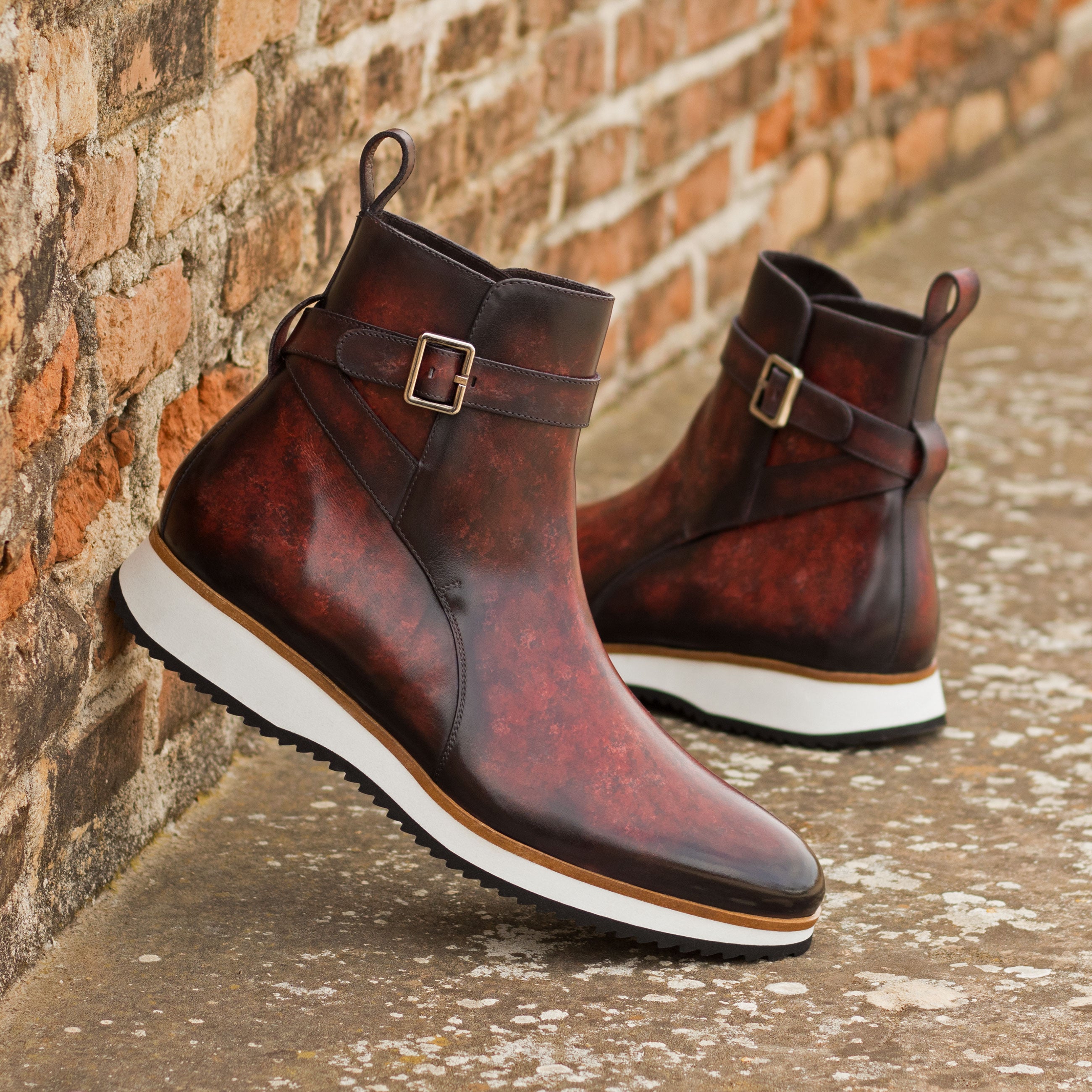 Blood Red Jodhpur Patina